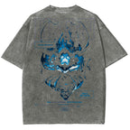 Solo-Leveling Unisex Fit Washed T-Shirt 2503012793
