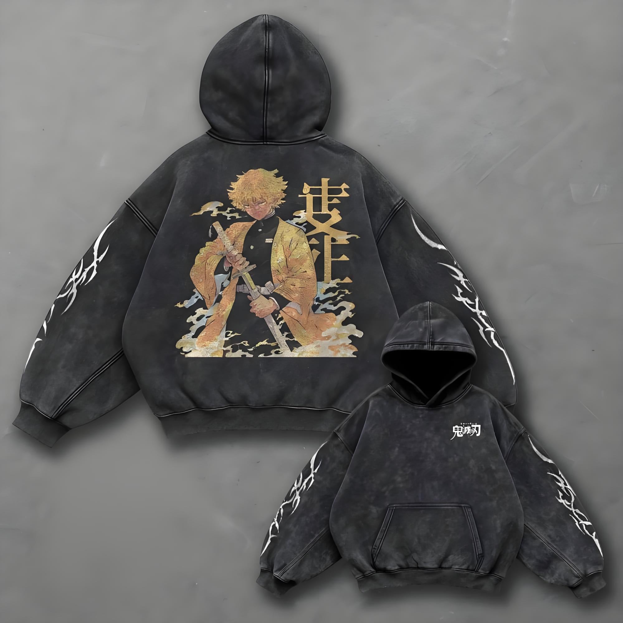 Demon Slayer: Zenitsu Agatsuma Anime Hoodie