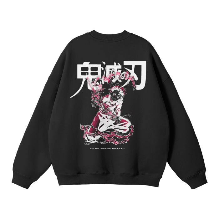 Child of Brightness Streetwear Sweatshirt Black