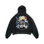 Sweat à capuche vintage Doma | Demon Slayer