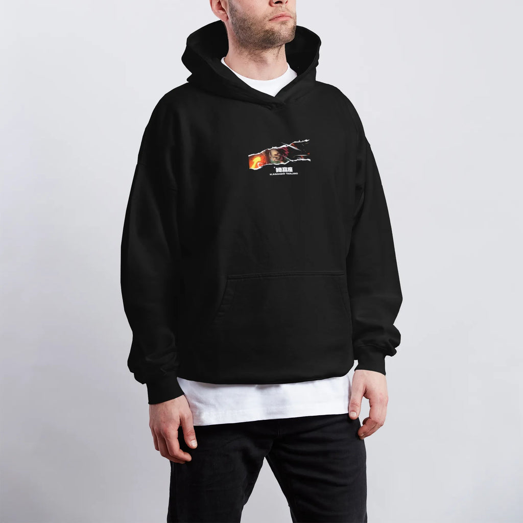 Tanjiro Kamado Hinokami Demon Slayer | Sweat à capuche