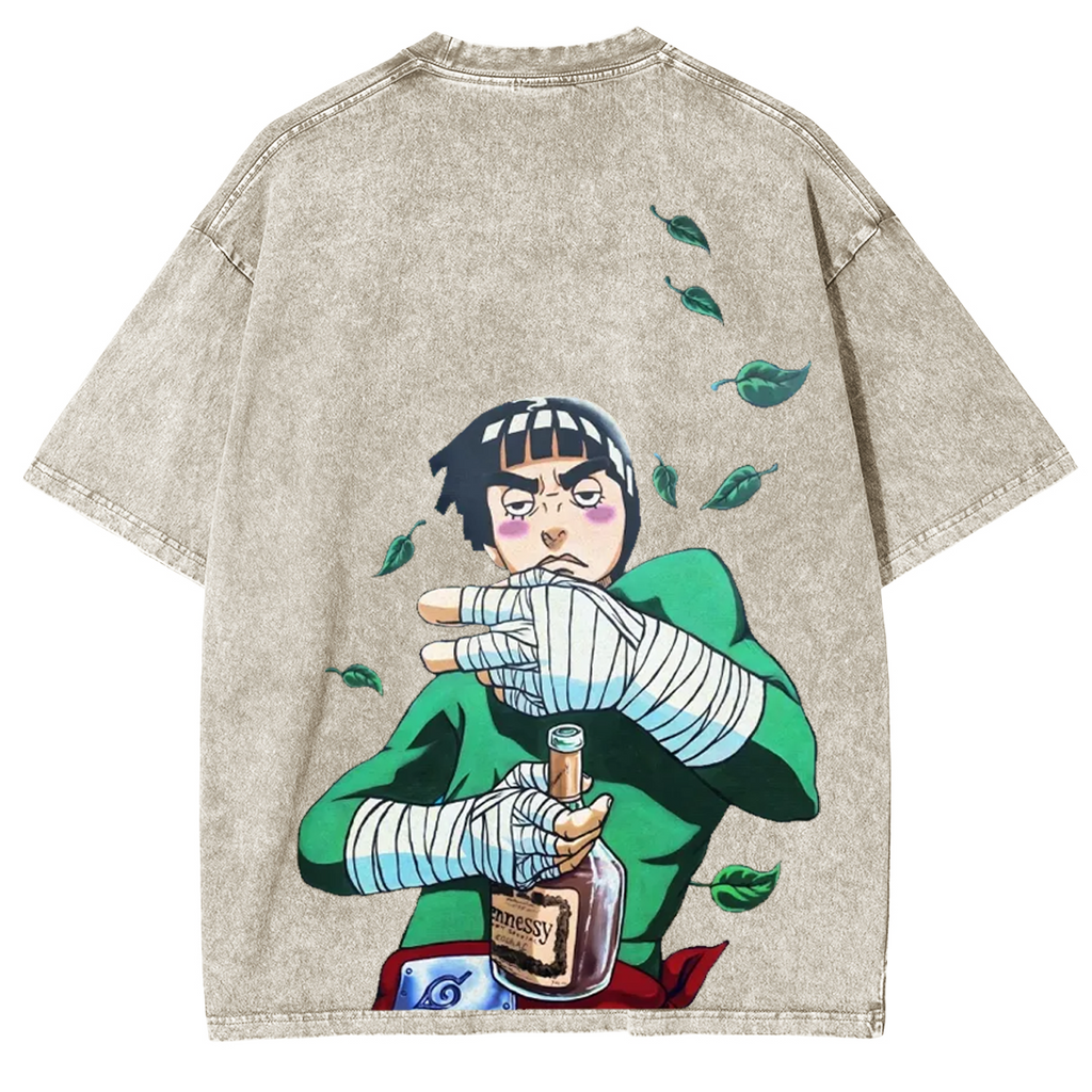 Might Guy - Naruto Anime Double T-Shirt