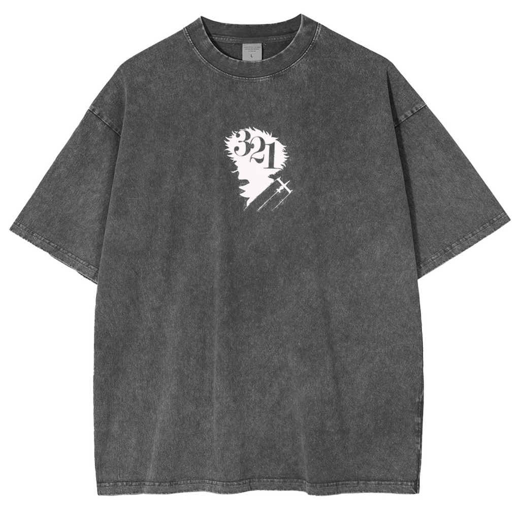 T-shirt unisexe Cowboy Bebop Spike Spiegel vintage délavé