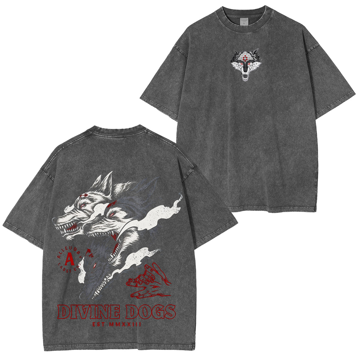 Megumi Fushiguro : T-shirt unisexe délavé Jujutsu Kaisen
