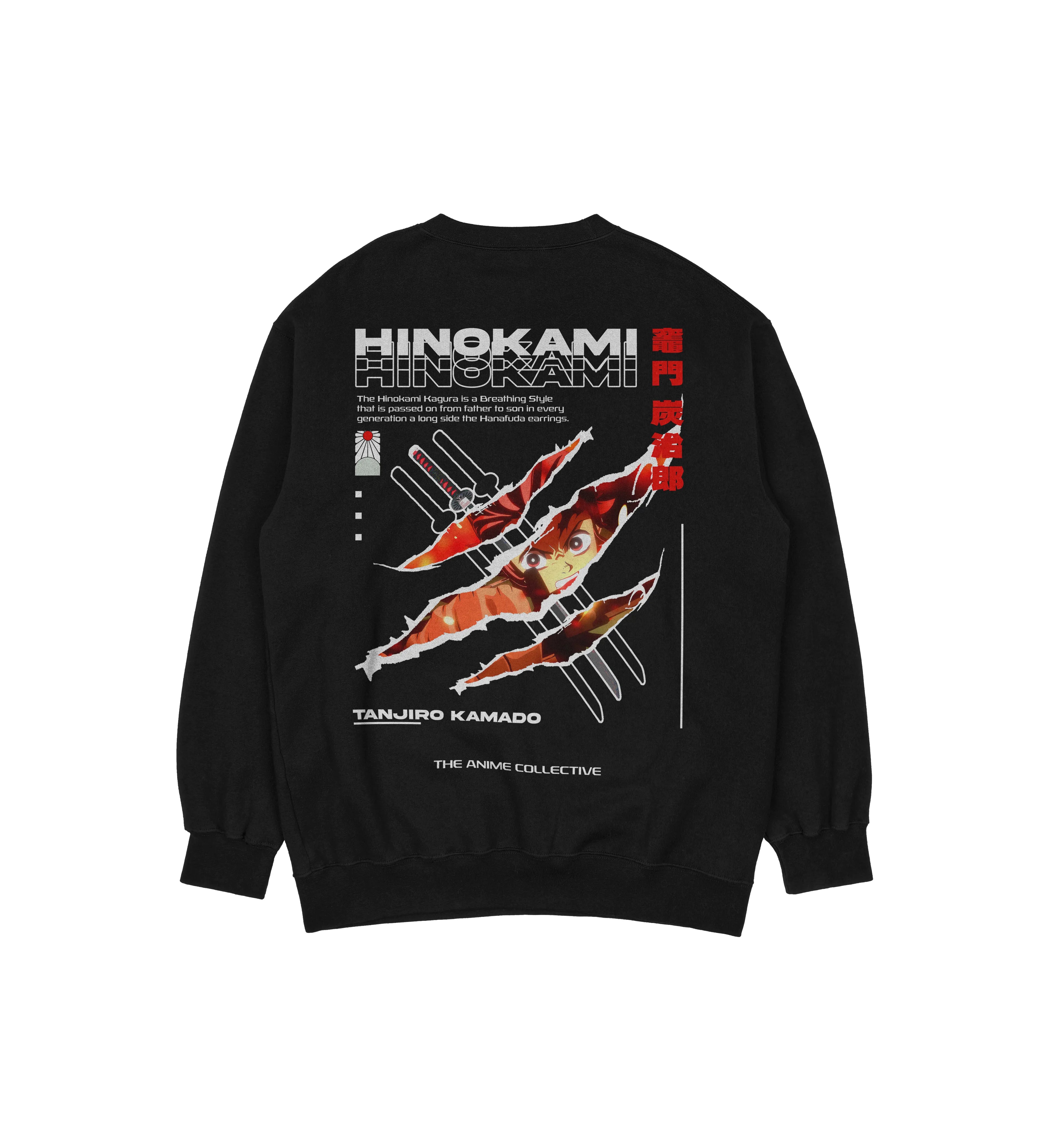 Tanjiro Kamado Hinokami Demon Slayer | Sweat-shirt