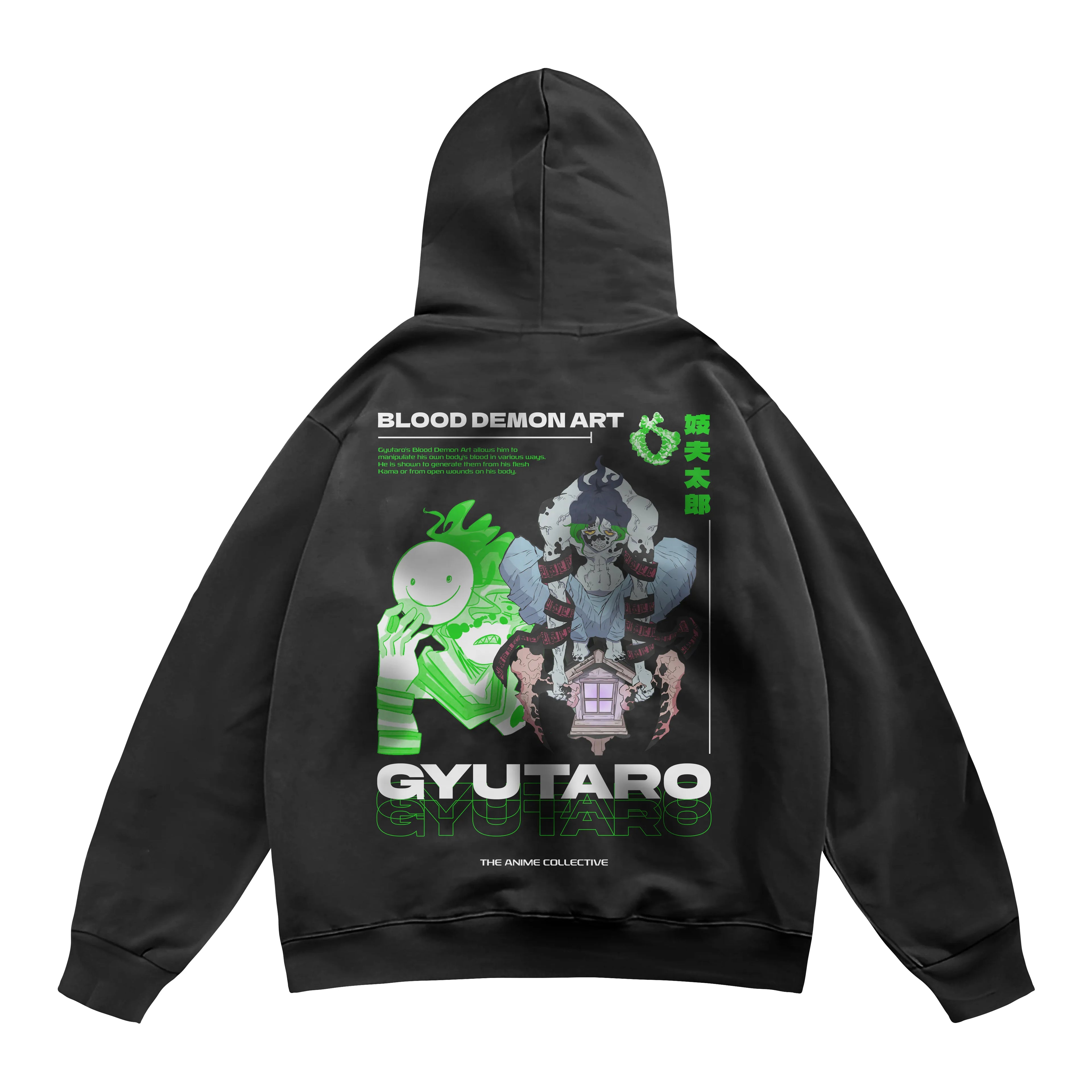 Gyutaro Demon Slayer | Sudadera con capucha