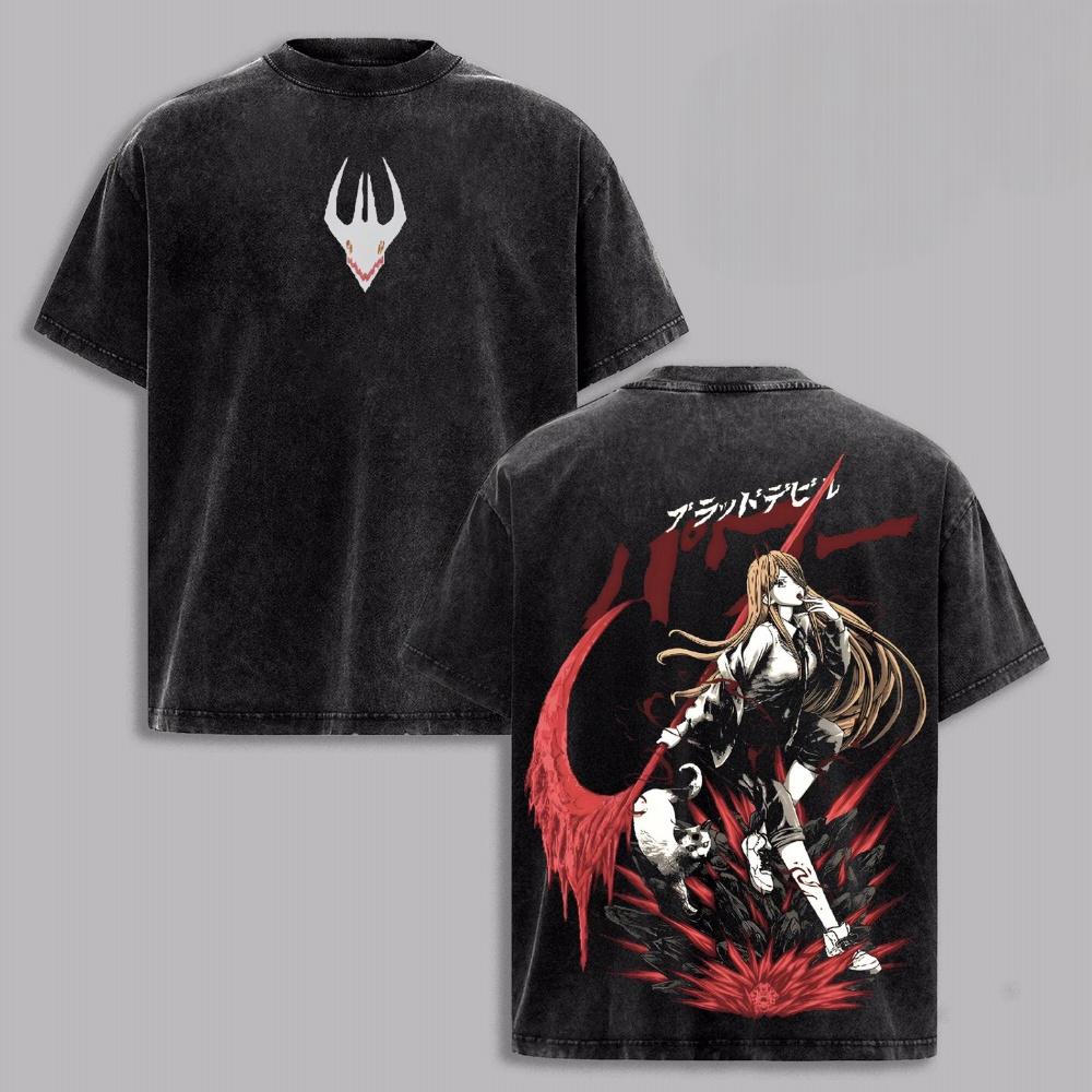 Camiseta/Sudadera/Sudadera con capucha vintage del arco de Reze de Chainsaw Man