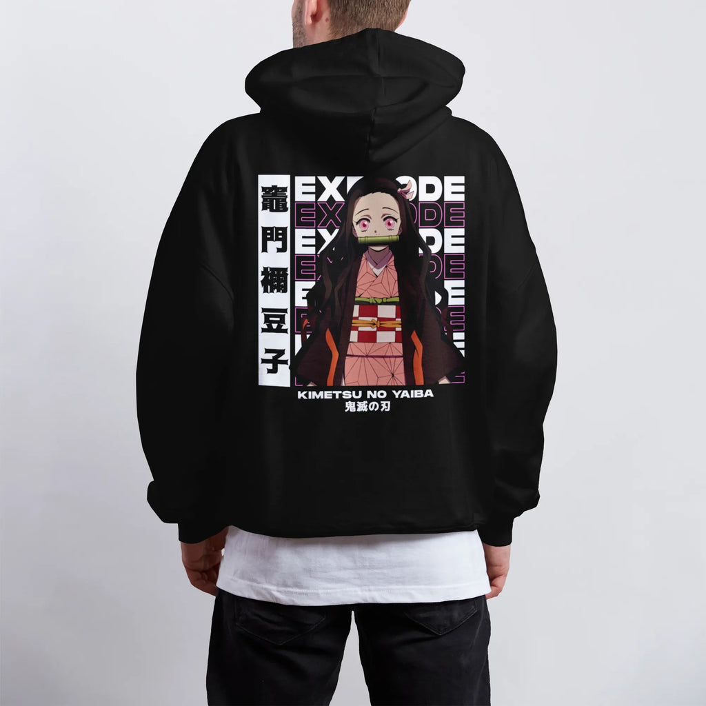 Nezuko Kamado Demon Slayer | Sudadera con capucha