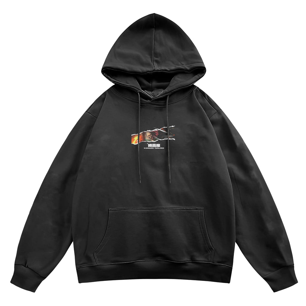 Tanjiro Kamado Hinokami Demon Slayer | Sweat à capuche