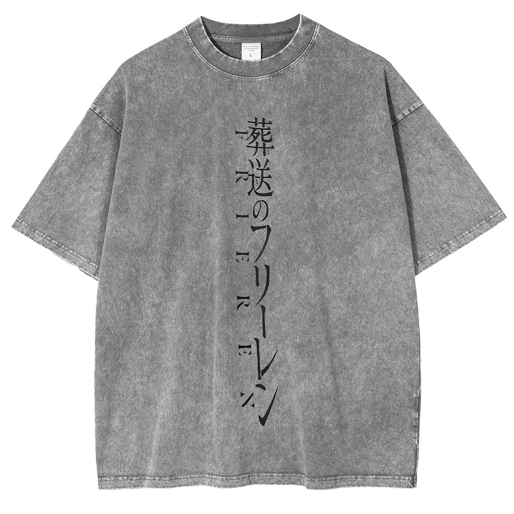 Frieren Beyond Journey’s End Anime Vintage Tee