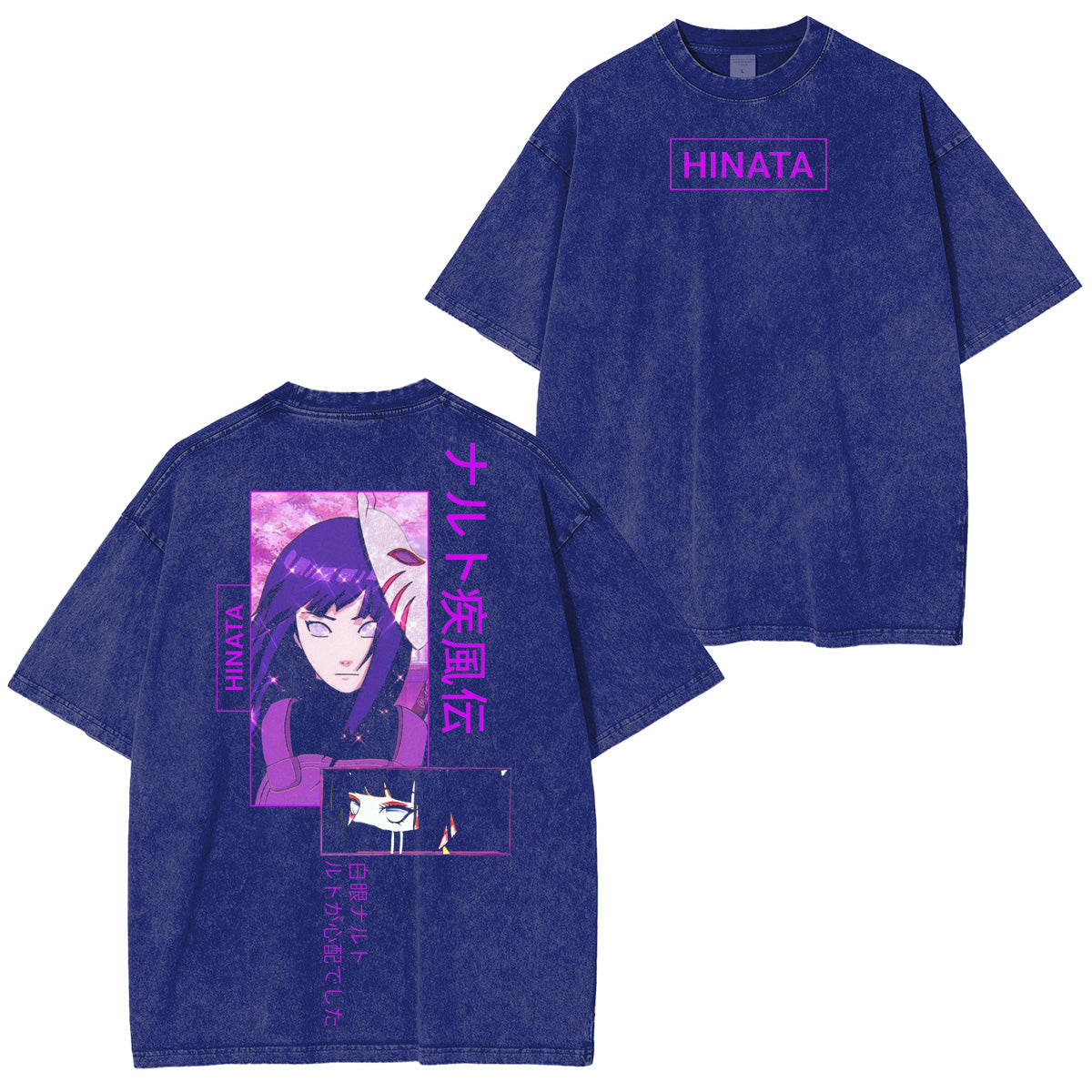 Hinata Hyuga Naruto Washed T-shirt/Crewneck/Hoodie