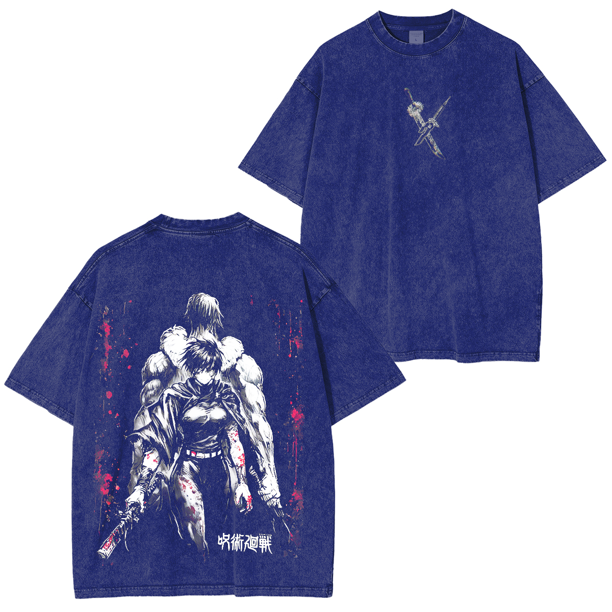 Jujutsu Kaisen Anime Washed T-shirt/Crewneck/Hoodie