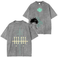 Black Clover Yuno Grinberryall Unisex Washed T-shirt/Crewneck