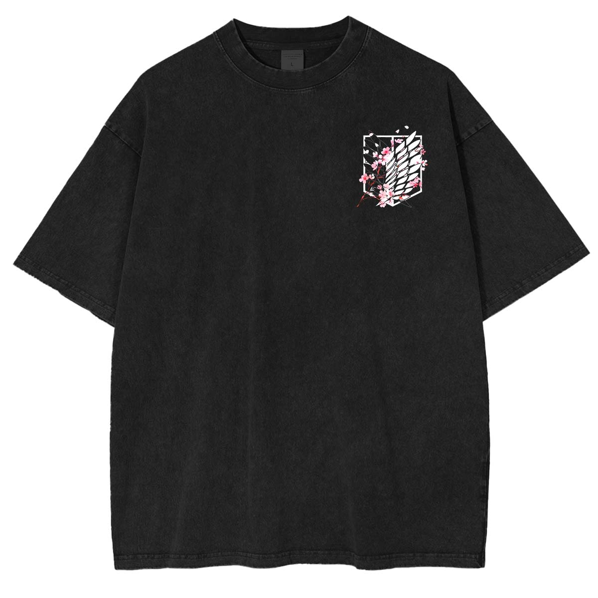 Wings Of Freedom AOT Vintage Washed Unisex T-Shirt