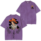 Fire Fist Ace  One Piece washed T-shirt/Crewneck/Hoodie