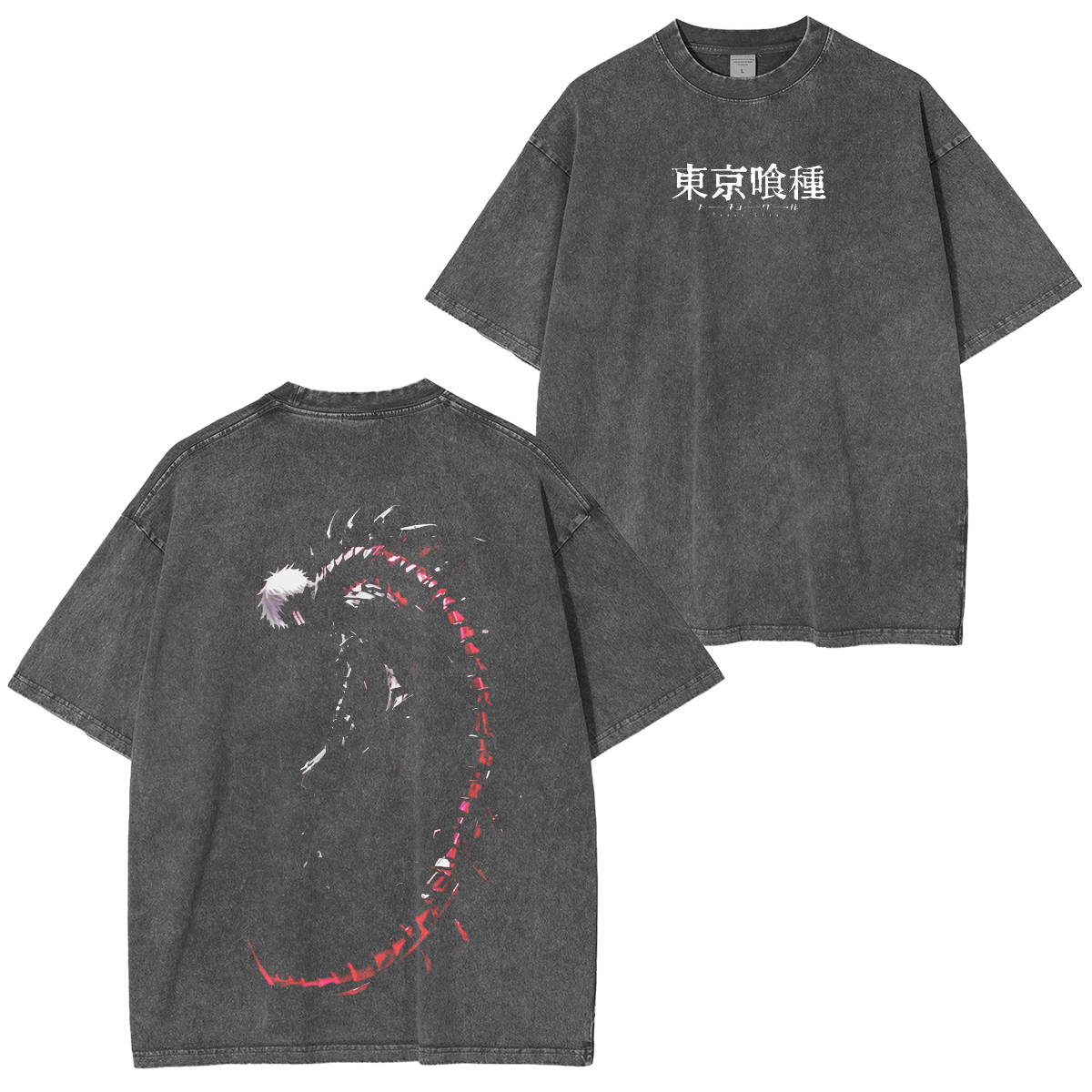 Tokyo Ghoul  Anime Washed T-shirt
