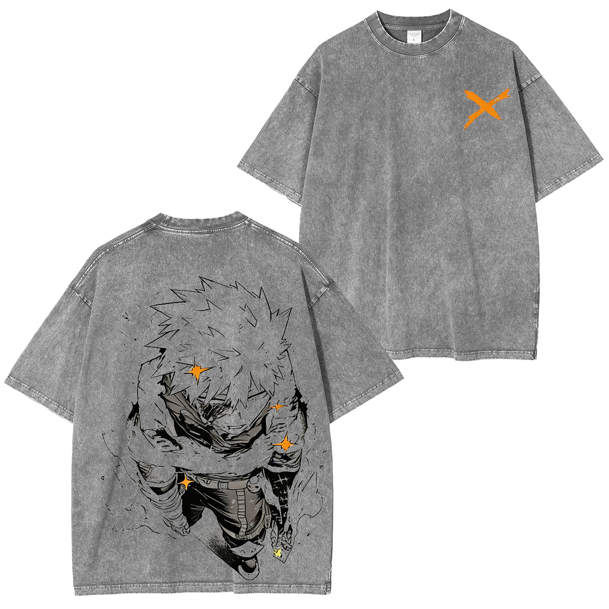 My Hero Academia Vintage washed T-shirt/Crewneck/Hoodie