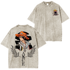 Fire Fist Ace  One Piece washed T-shirt/Crewneck/Hoodie