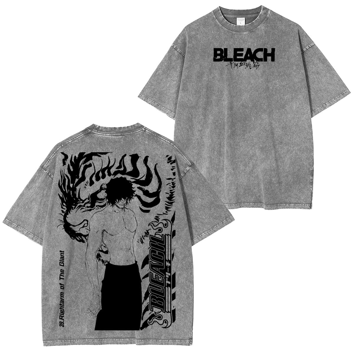 Bleach Anime Washed T-shirt/Crewneck/Hoodie