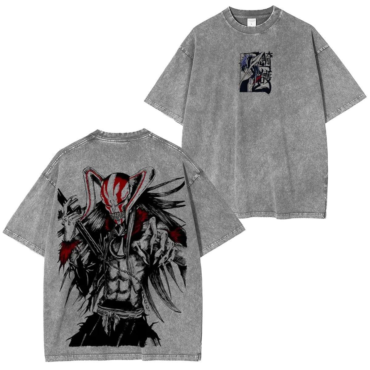 Ichigo Bleach Anime Washed T-shirt/Crewneck/Hoodie