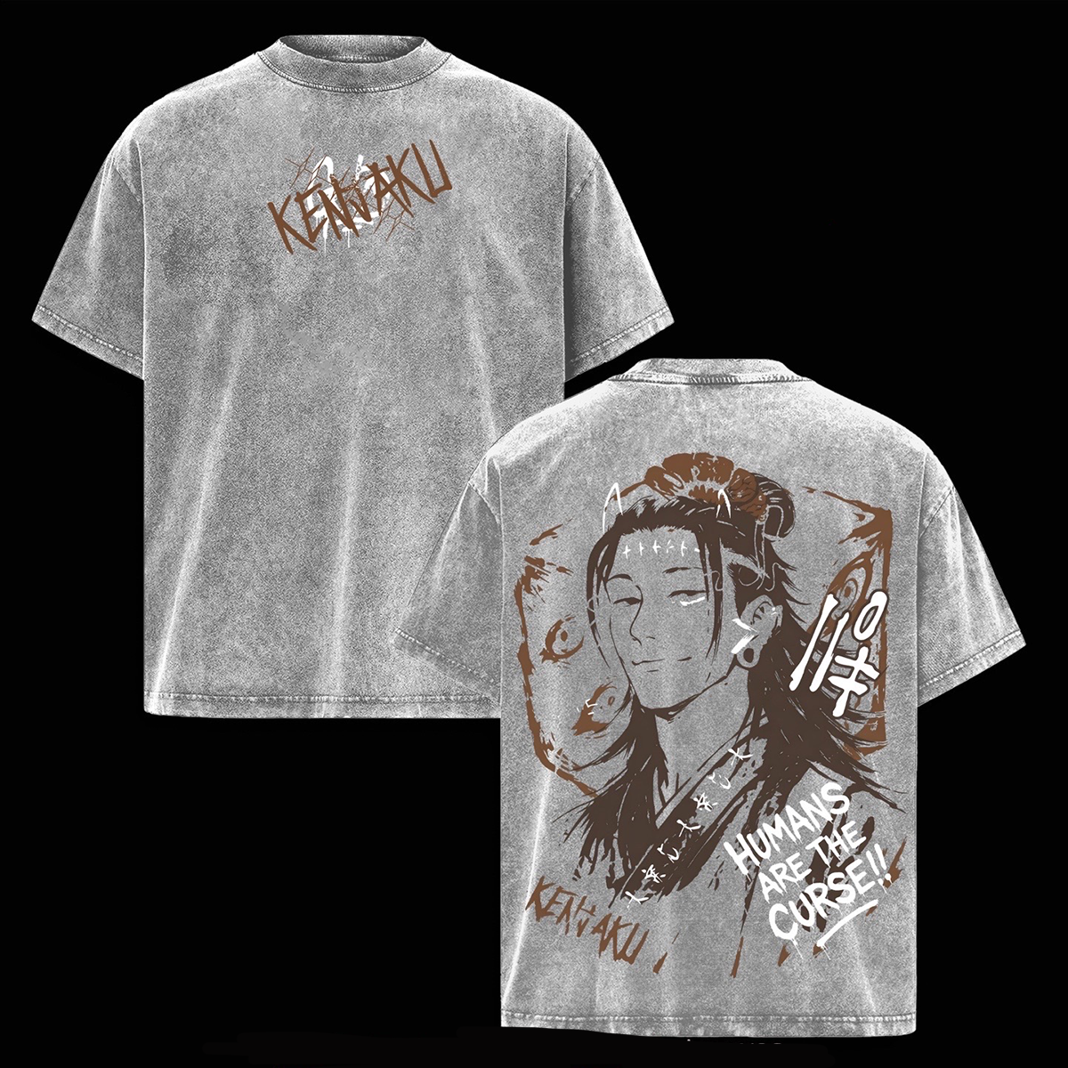 Suguru Geto Jujutsu KaisenWashed T-shirt/Crewneck/Hoodie