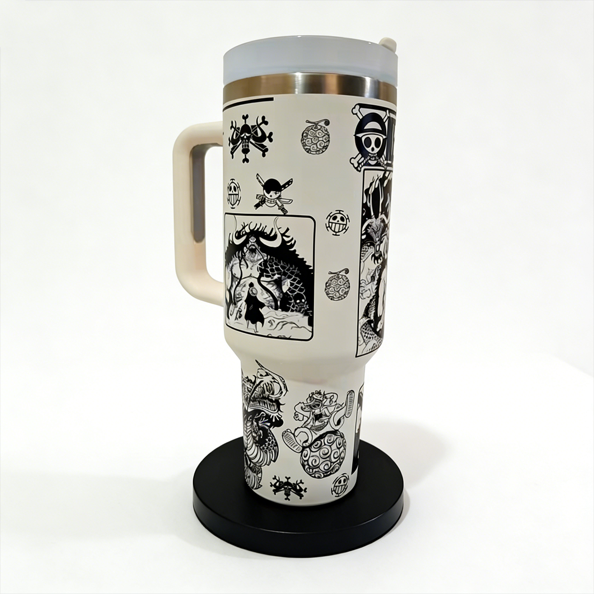 One Piece Themed engraved Stanley Tumbler Cup