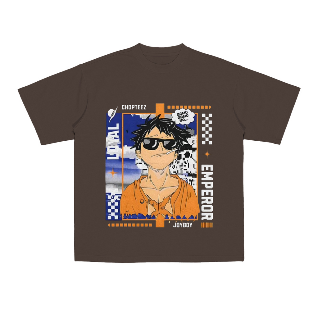 T-shirt/Col ras du cou/Sweat à capuche oversize Luffy