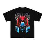 Camiseta de manga corta de anime Bleach Boundary