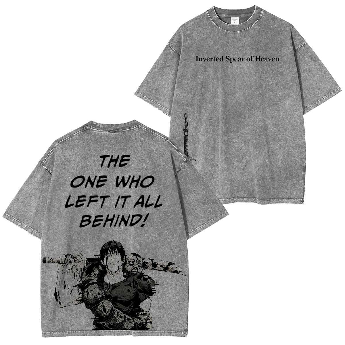 Jujutsu Kaisen :Toji Fushiguro Vintage washed T-shirt/Crewneck/Hoodie