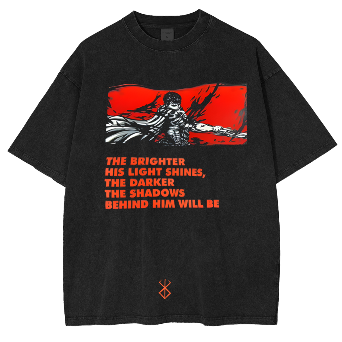 Camisetas de manga corta de Berserk, el clásico anime manga