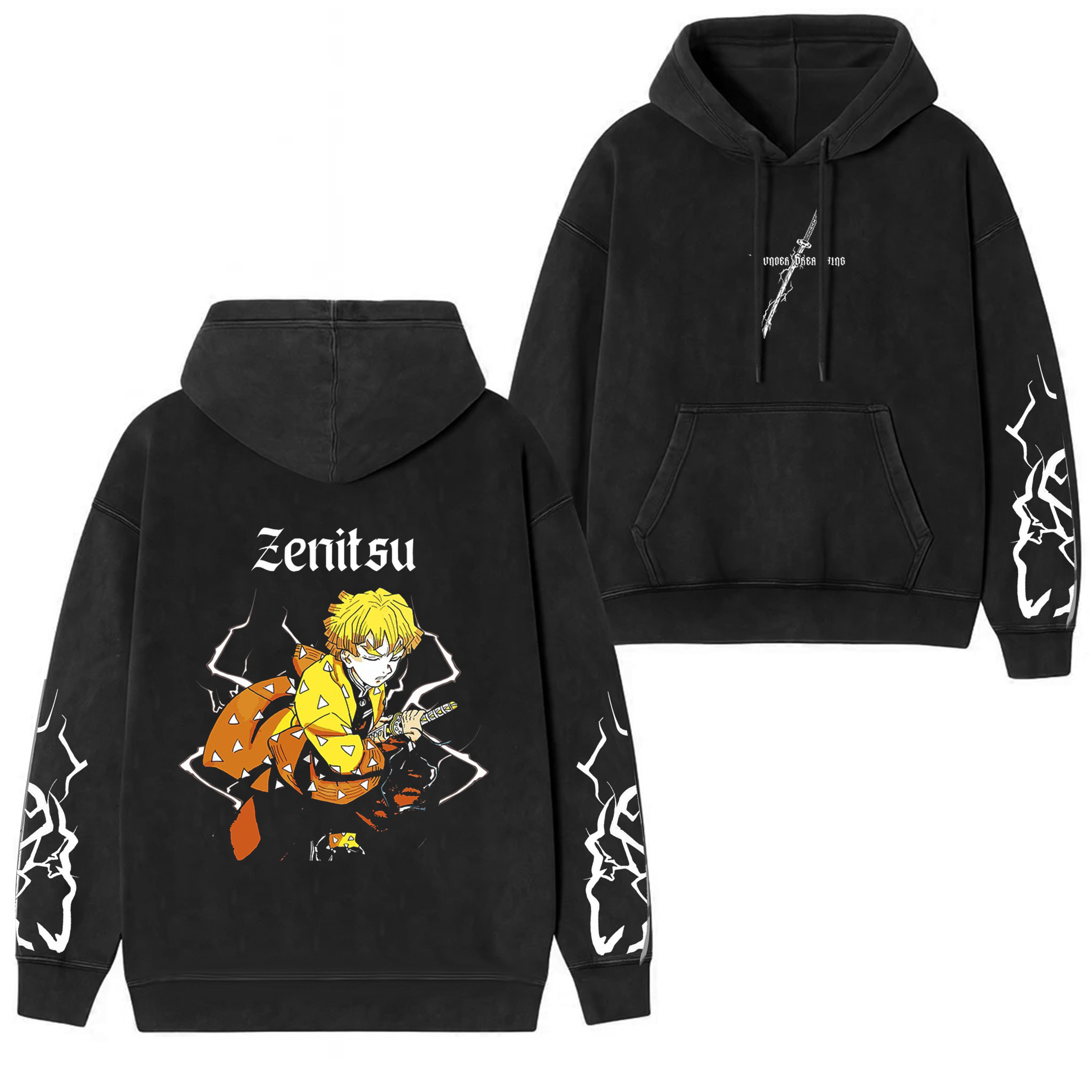 Sudadera con capucha de anime Demon Slayer MDEM