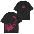 Camiseta Unisex Lavada Vintage Jojo's Bizarre Adventure Killer Queen