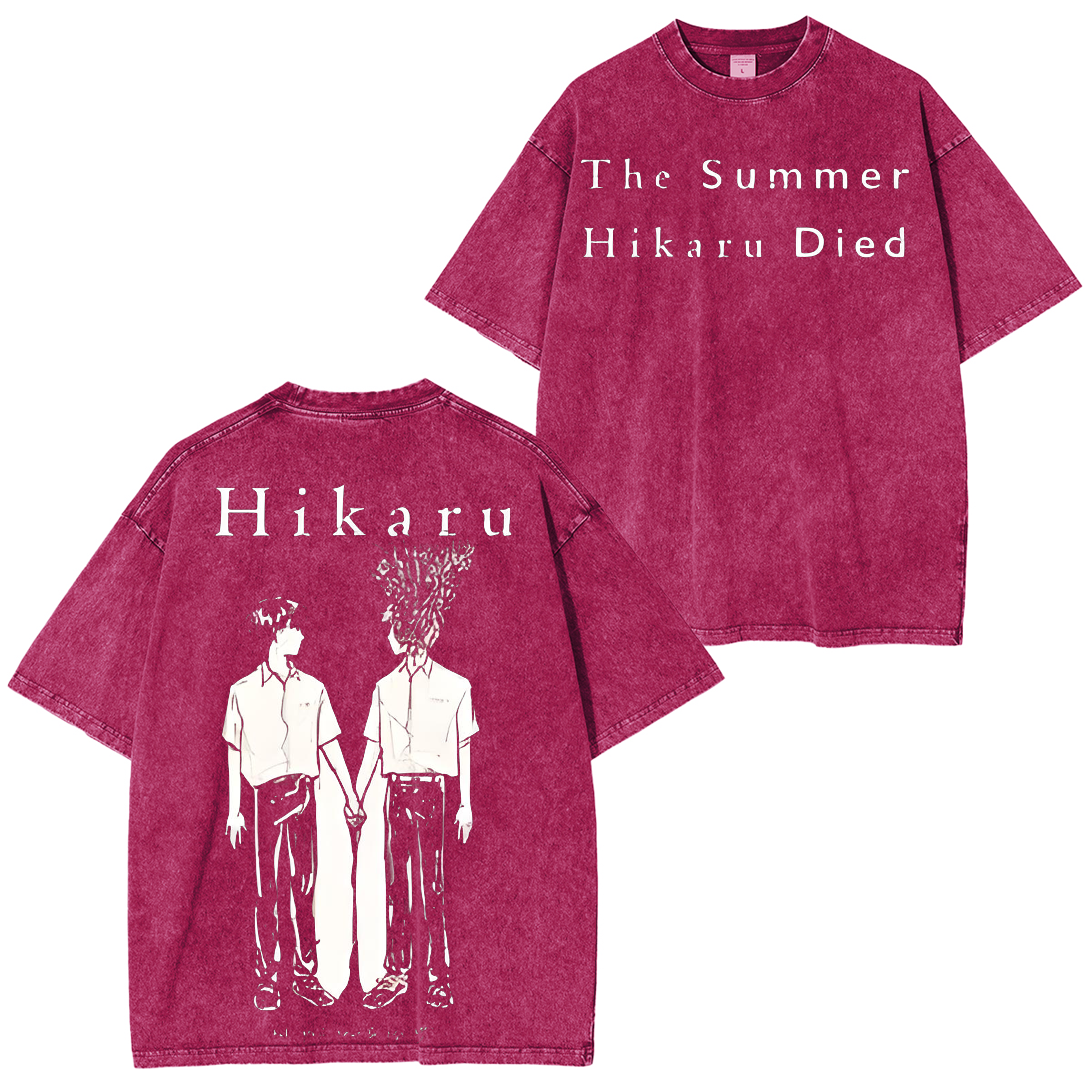 Camisetas de anime de The Summer Hikaru Died