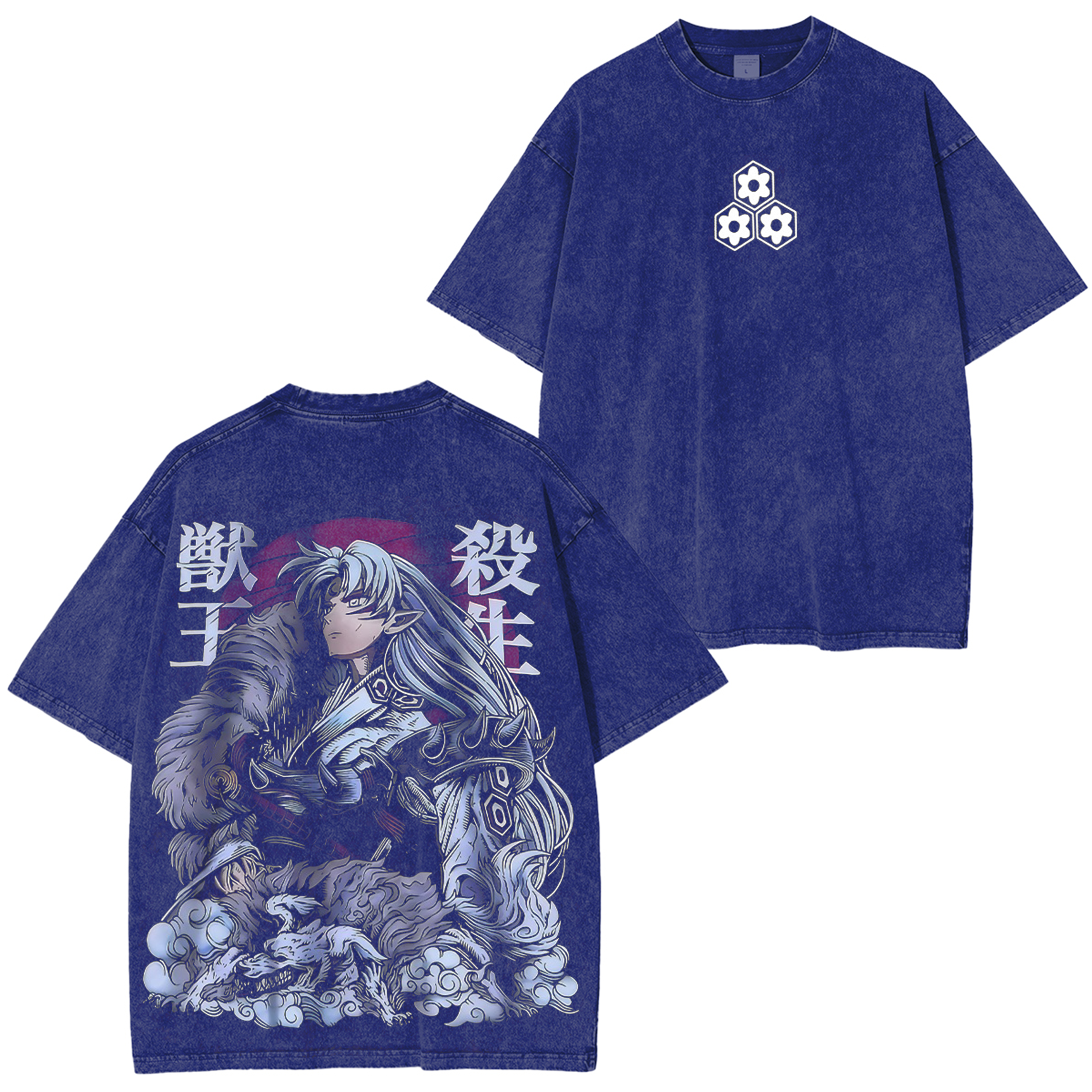 Camisetas de anime vintage de Sesshomaru Inuyasha