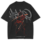 Camisetas de anime Demon Slayer Ay-Line de estilo retro