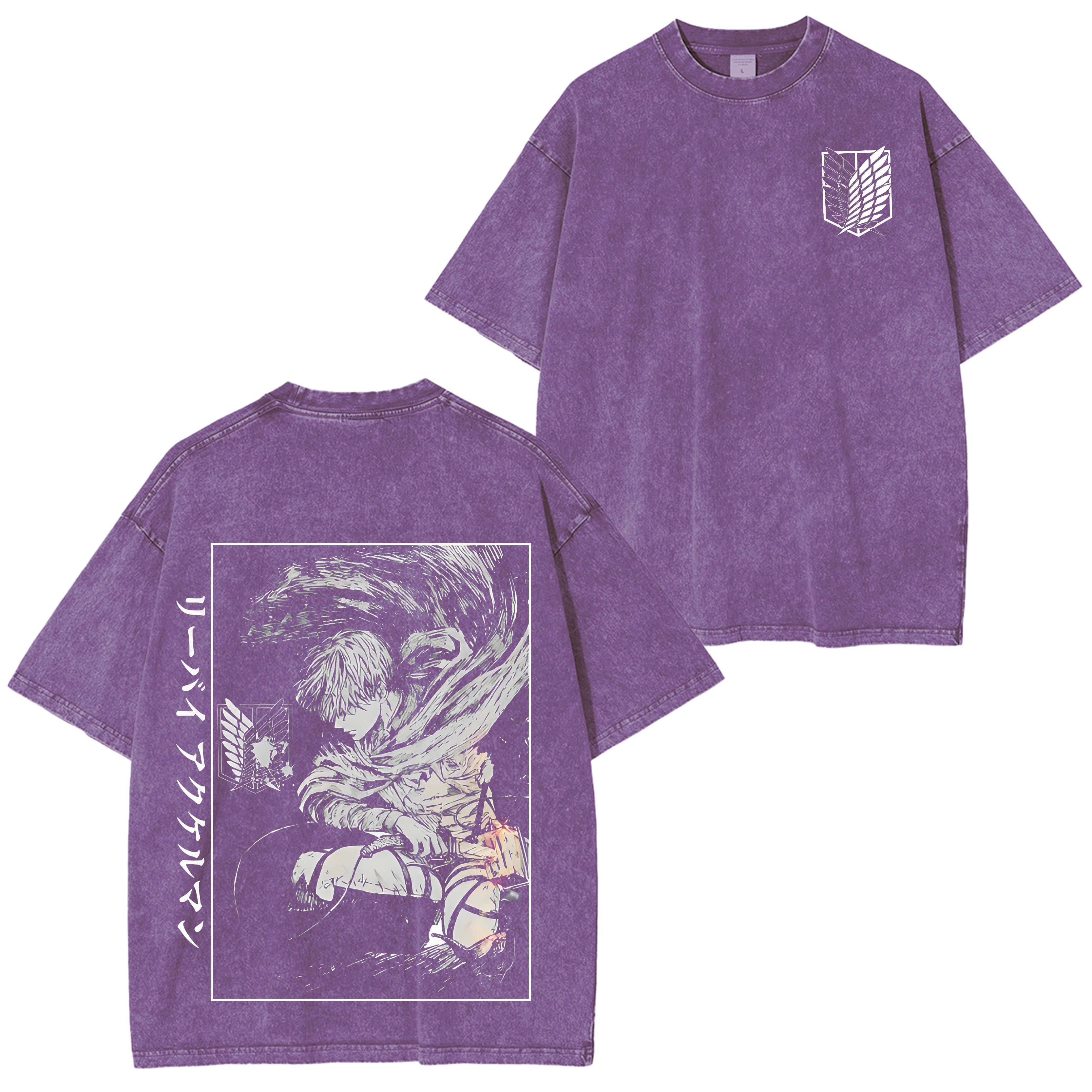 T-shirts Animé L'Attaque des Titans