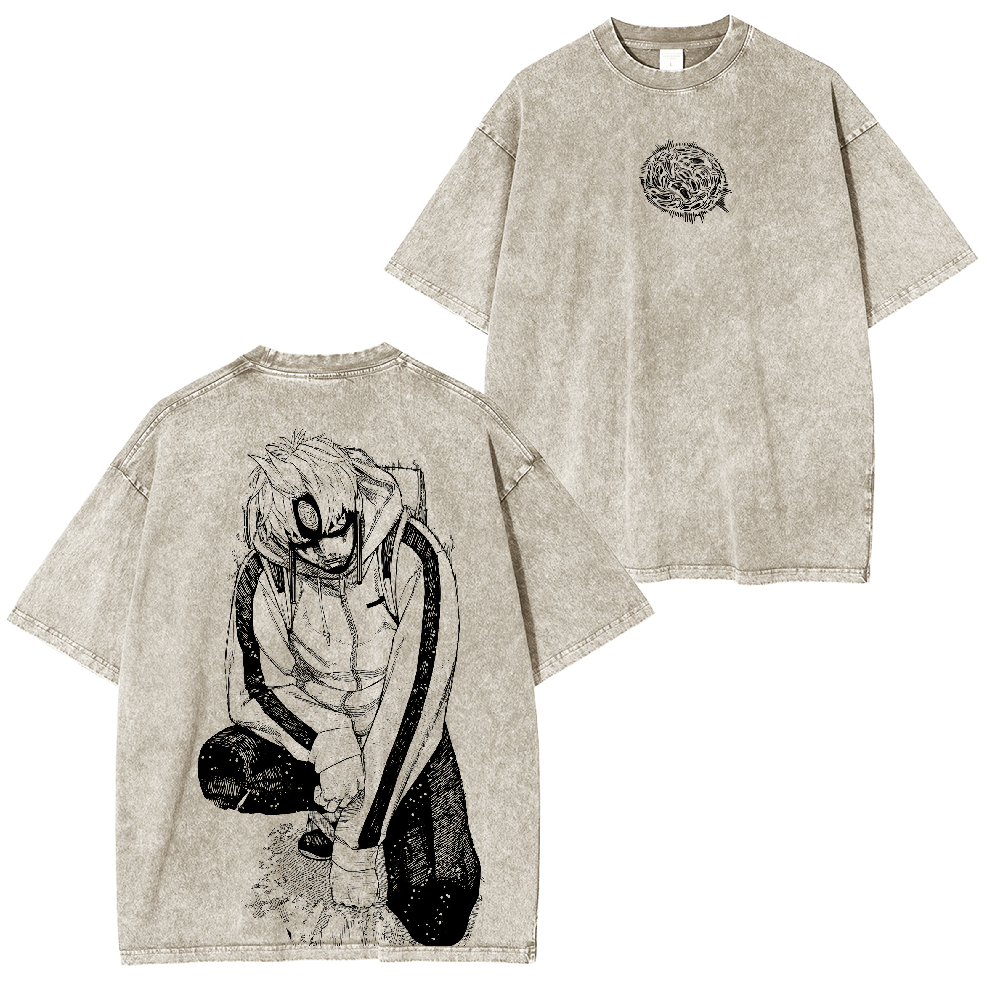 Camiseta unisex Dandadan Anime lavada