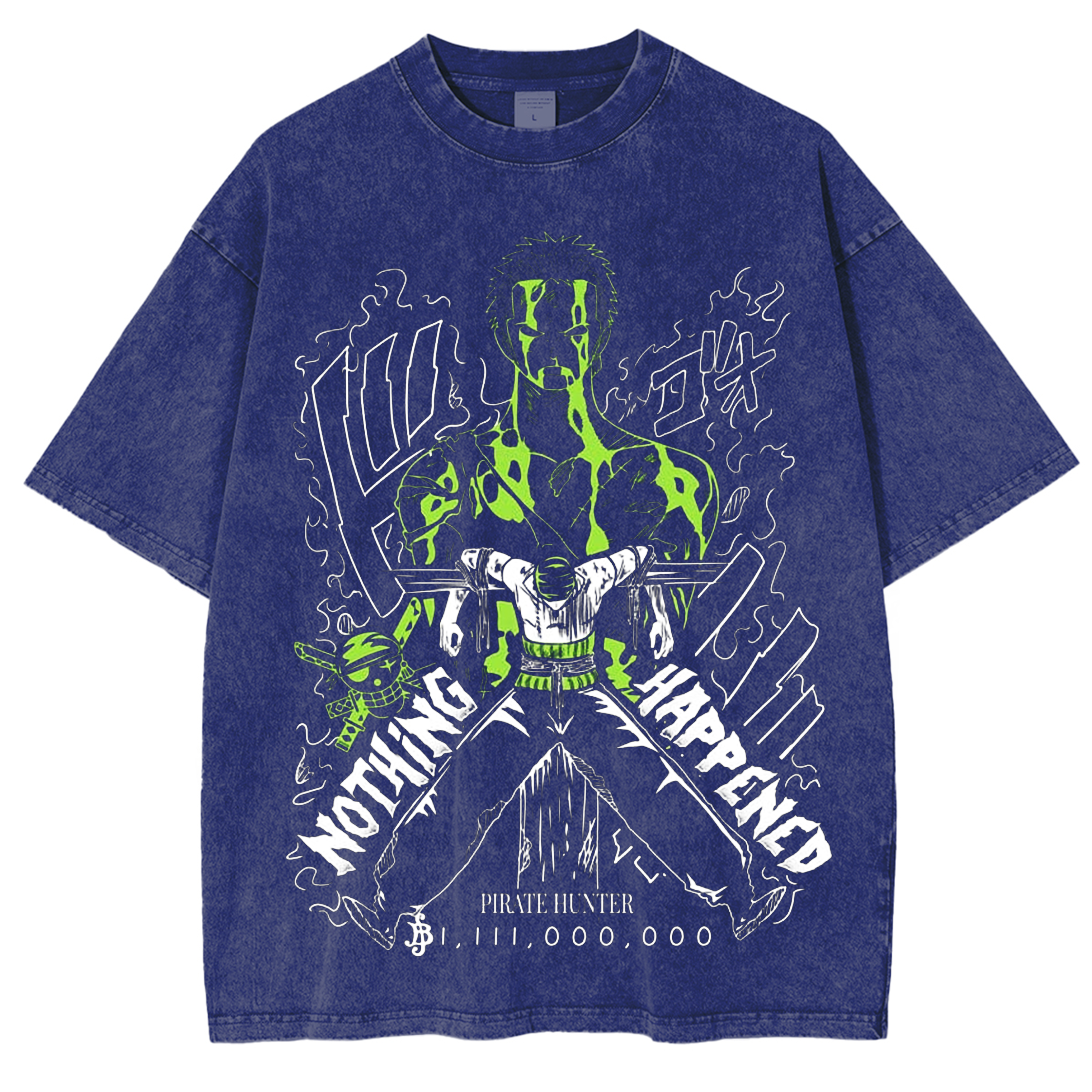 Acheter un T-shirt Roronoa Zoro "Il ne s'est rien passé"