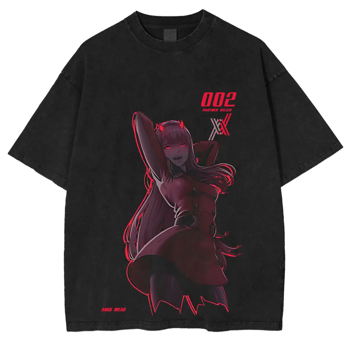 T-shirt imprimé Anime Darling in The FranXX Zero Two