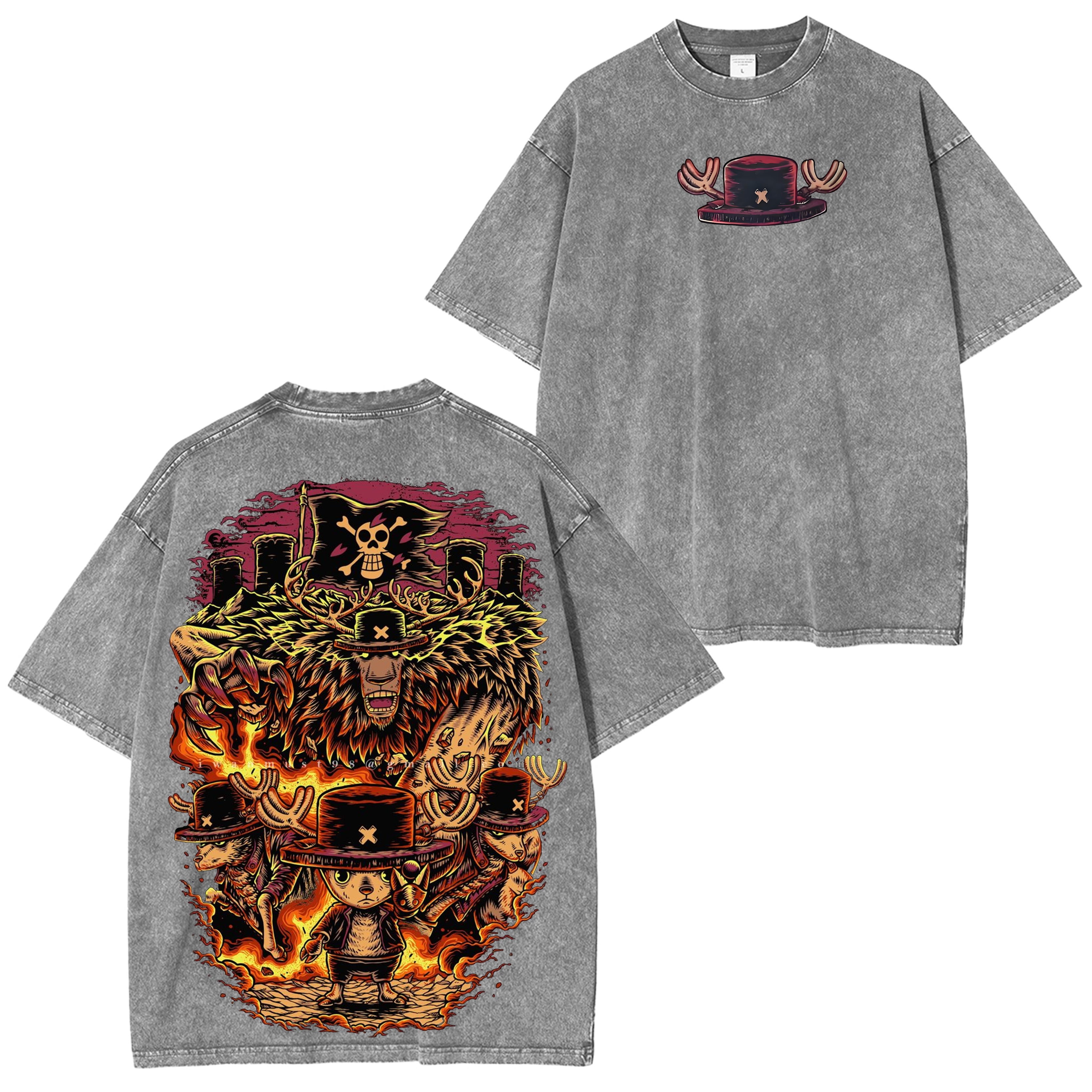 One Piece Chopper Anime Vintage T-Shirt