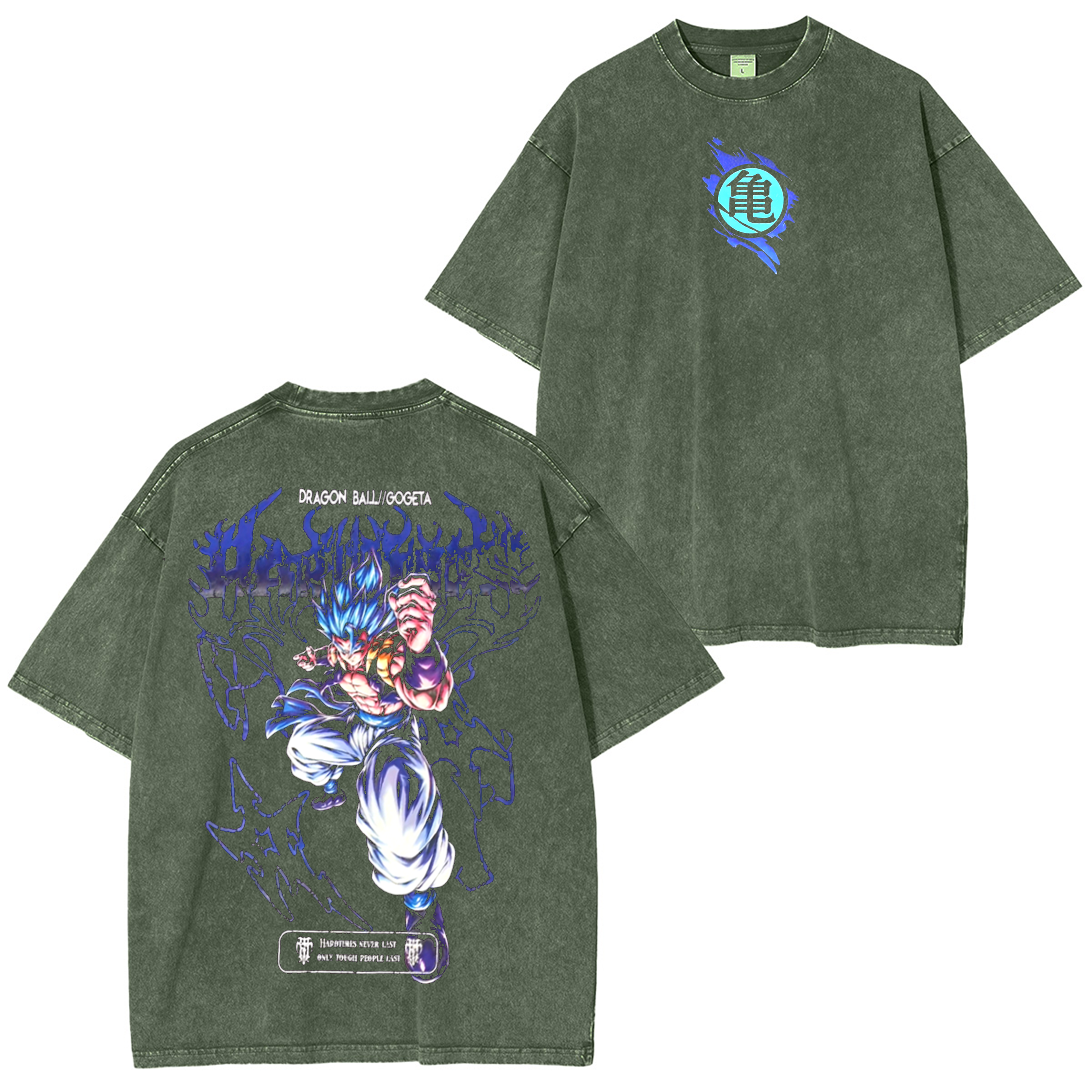 T-shirt/Sweat-shirt/Sweat à capuche délavé(e) Majin Vegeta Dragonball Anime Rétro