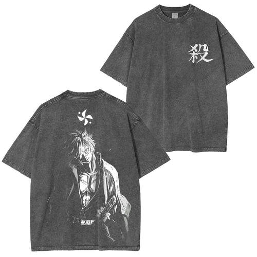 Camiseta Oversize Sanemi, Hashira del Viento