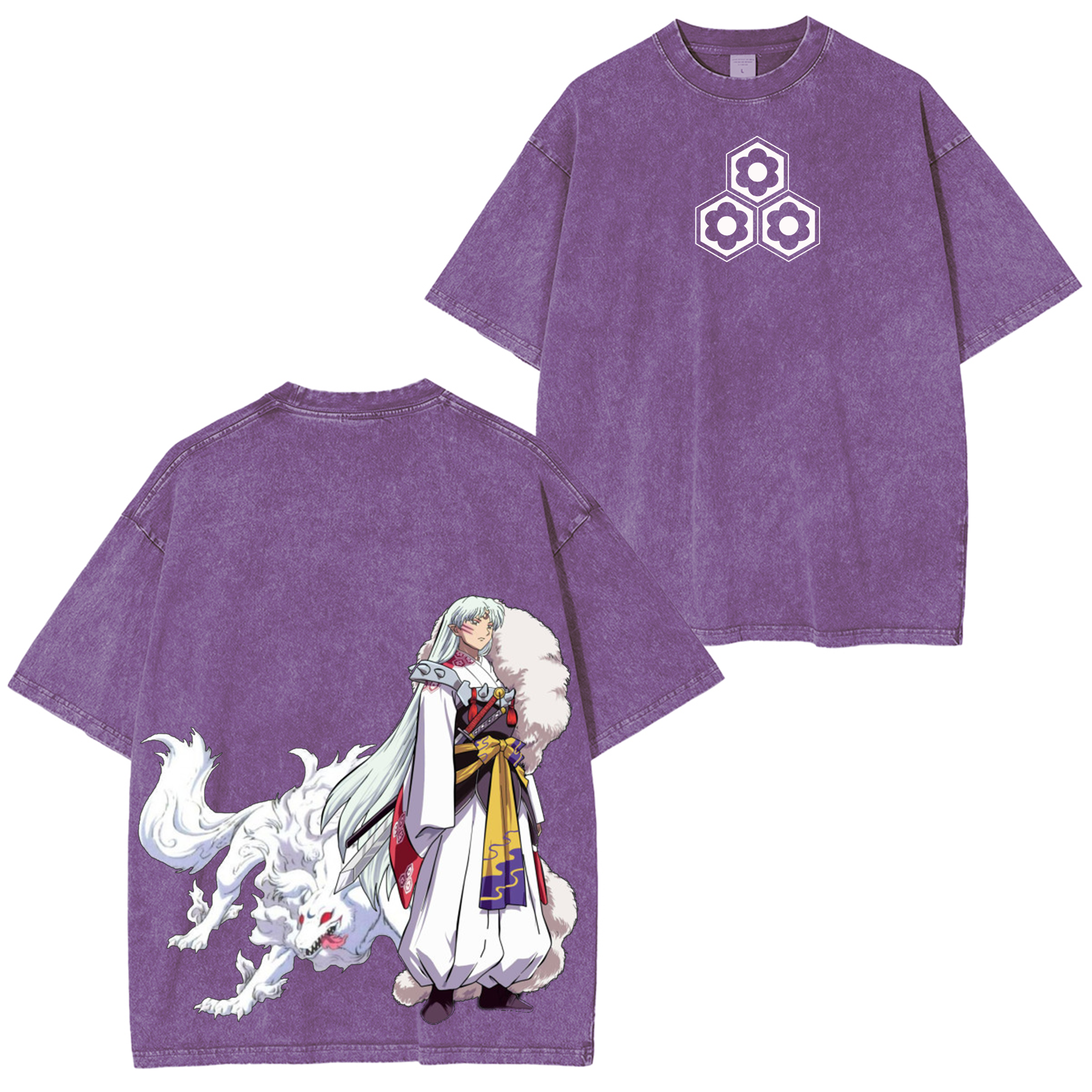 T-shirt surdimensionné Inuyasha Sesshomaru