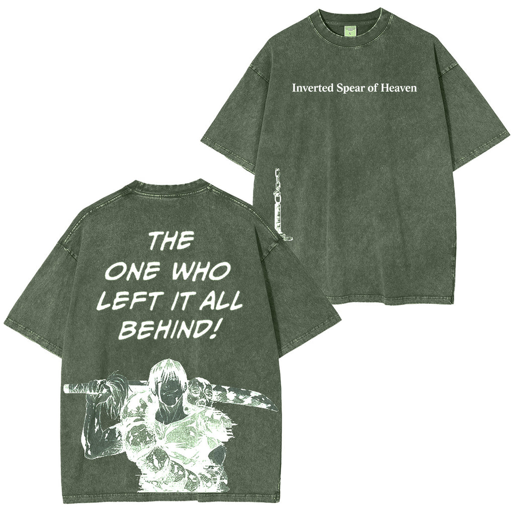 Jujutsu Kaisen :Toji Fushiguro Vintage washed T-shirt/Crewneck/Hoodie