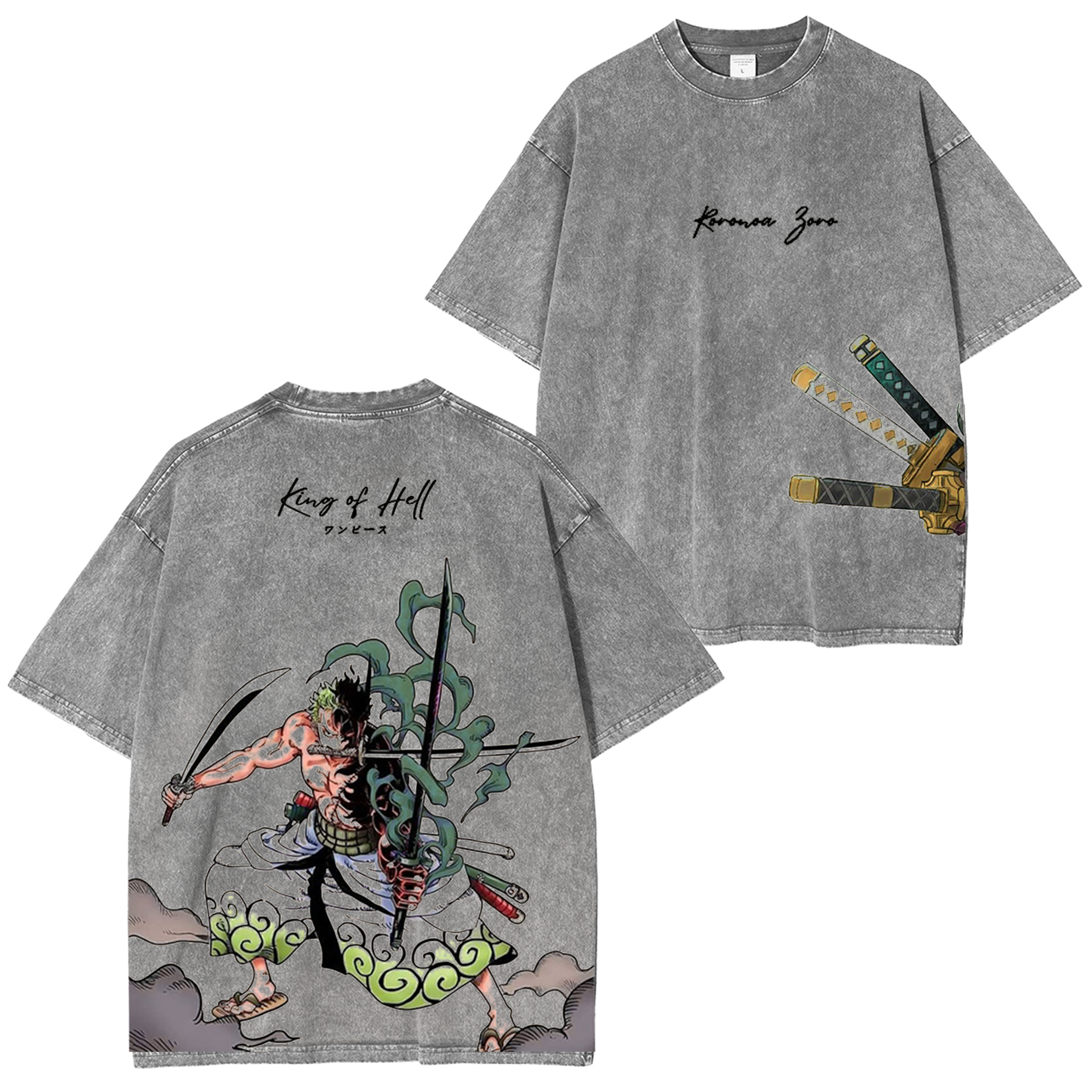 One Piece Roronoa Zoro Anime T-Shirt