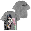 Demon Slayer Anime Unisex Washed T-Shirt