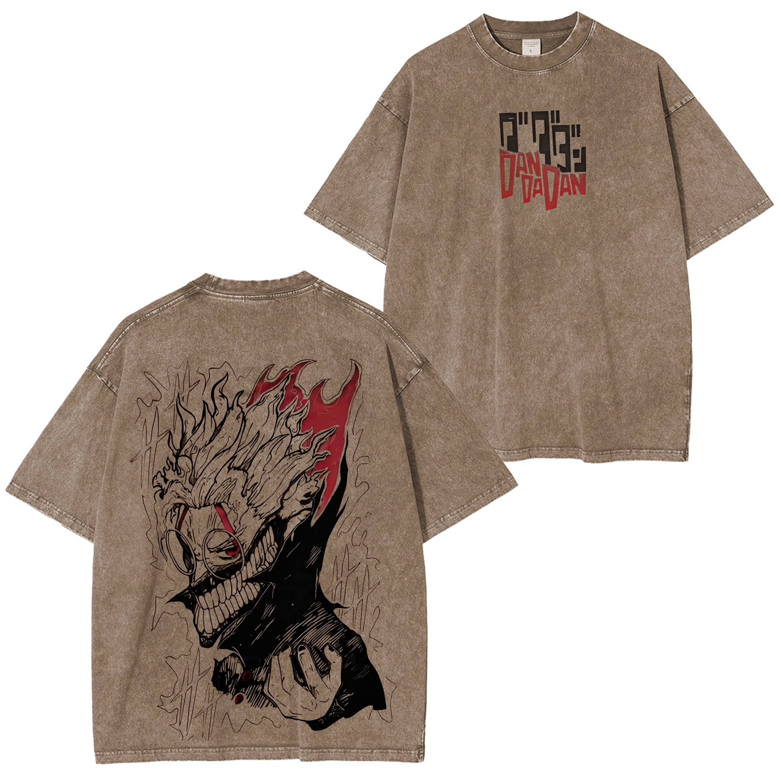 Camiseta vintage extragrande Ken Takakura-Dandadan
