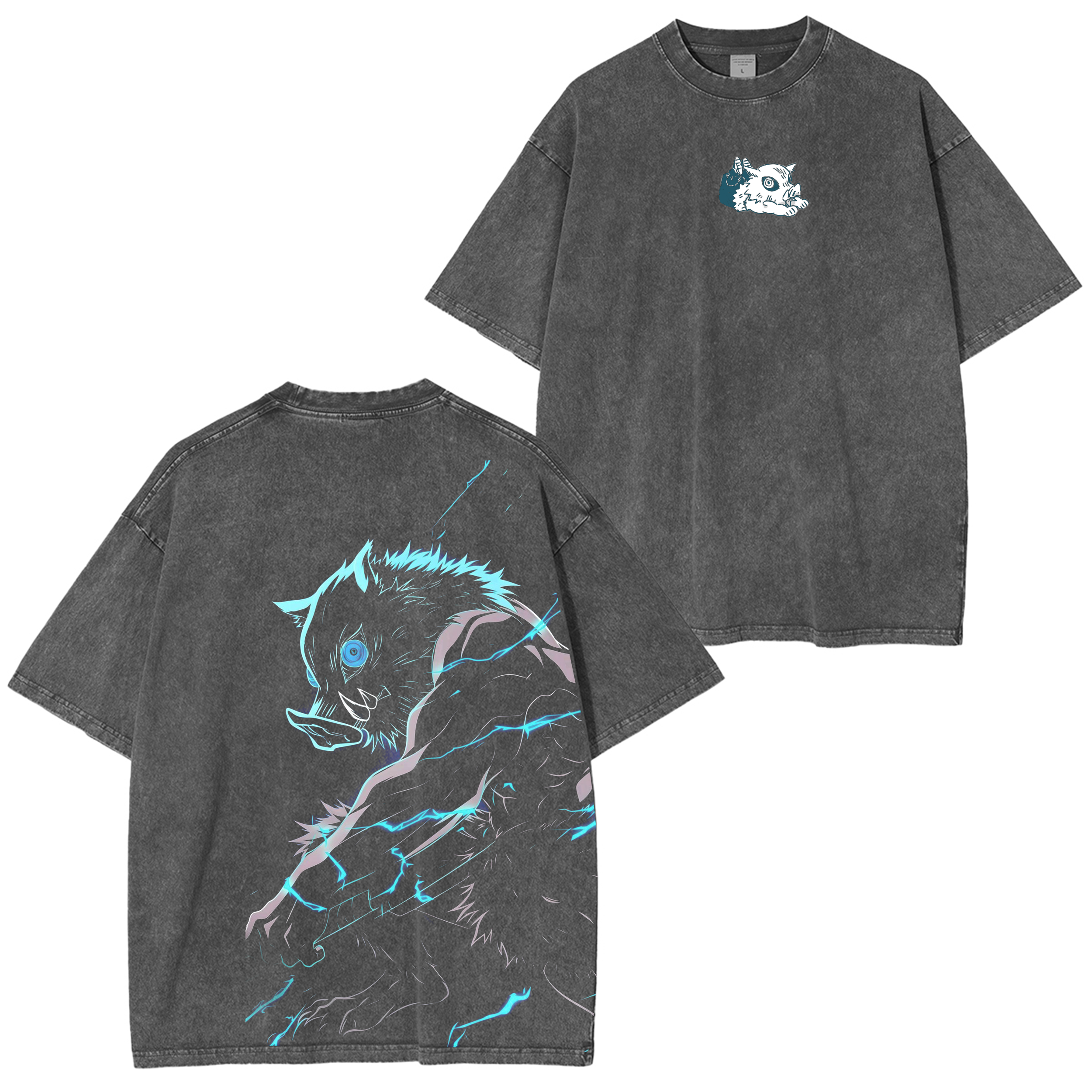 Demon Slayer Anim Washed T-Shirt