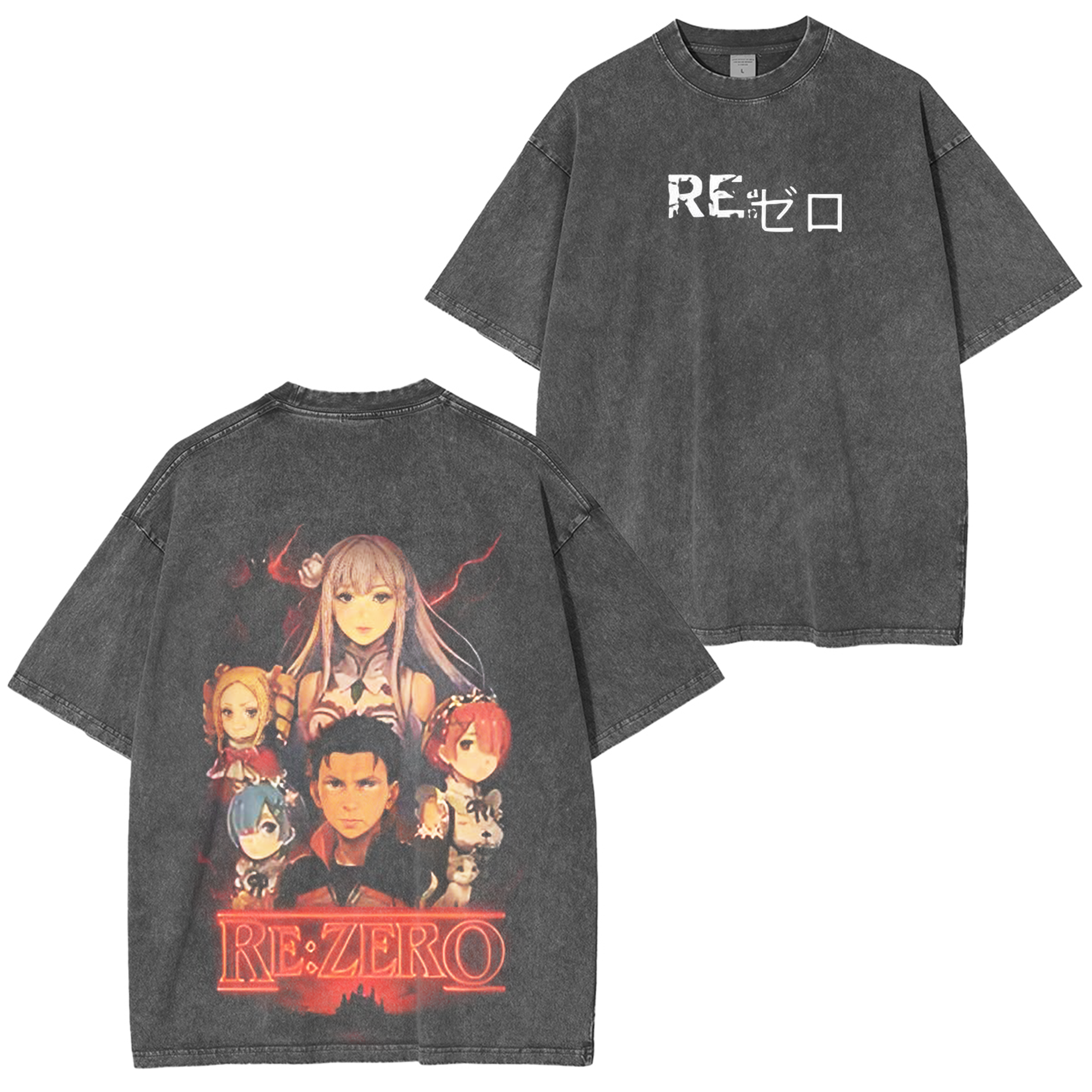 Re: Camiseta vintage de Starting Life in a Different World from Zero