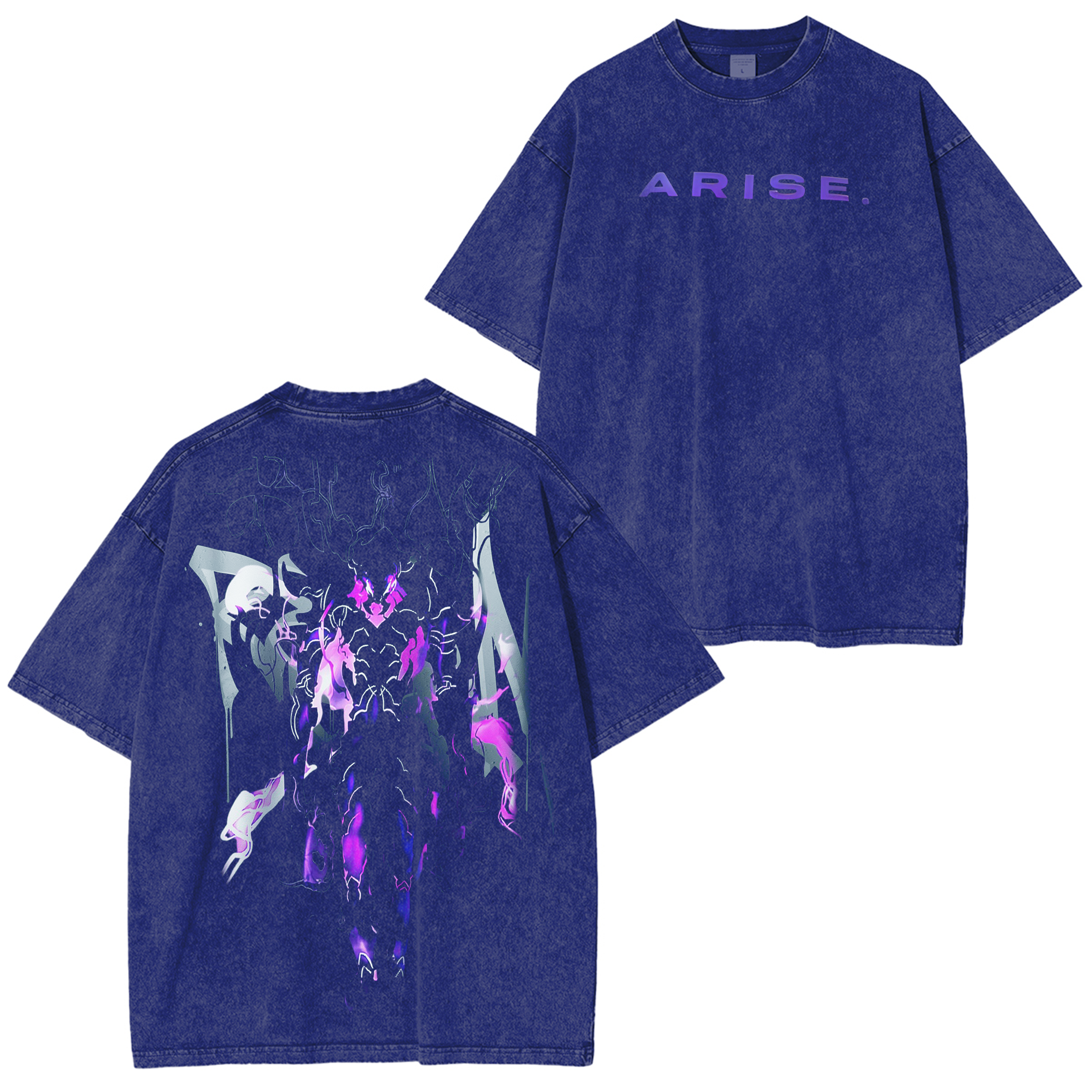 Solo Leveling Unisex Washed T-Shirt